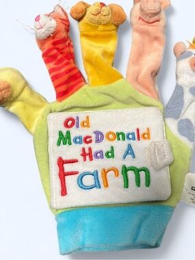 2007 Scholastic Old MacDonald Had a Farm finger puppet